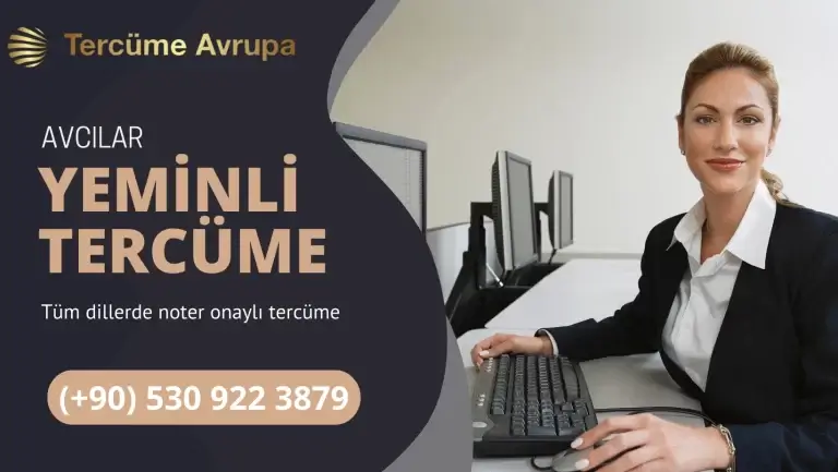 tüm dillerde avcılar yeminli tercüman hizmeti