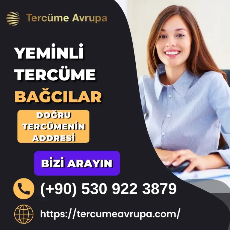 tüm dillerde bağcılar yeminli tercüman hizmeti